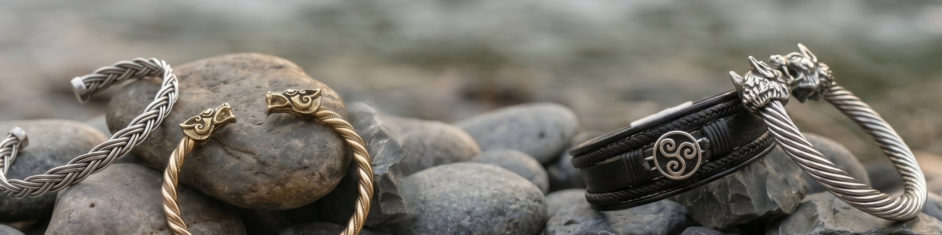 Armschmuck in vielfältigen Designs und Materialien – Drachensilber