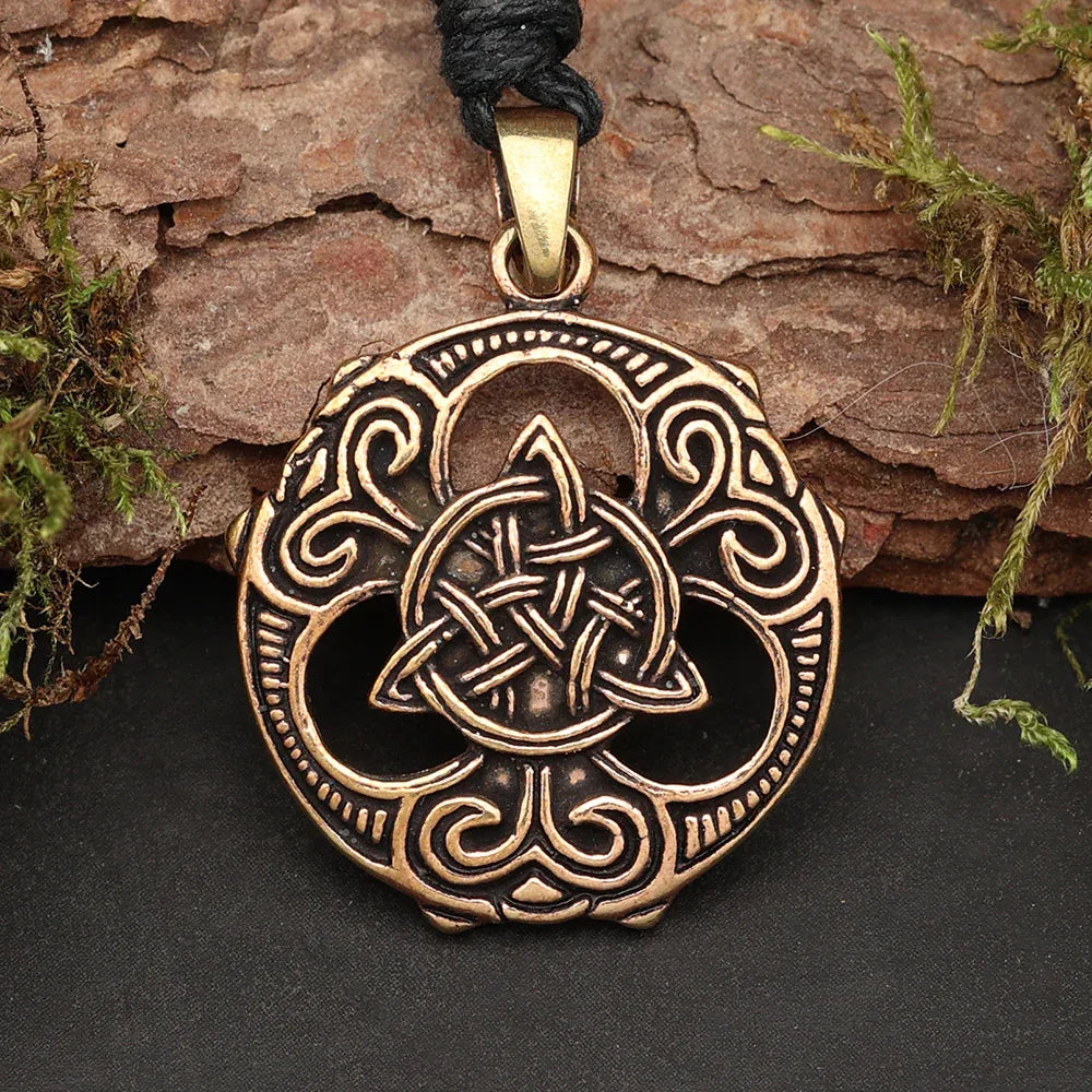 Kelten Halskette Bronze perfektes Geschenk zeitloser Schmuck