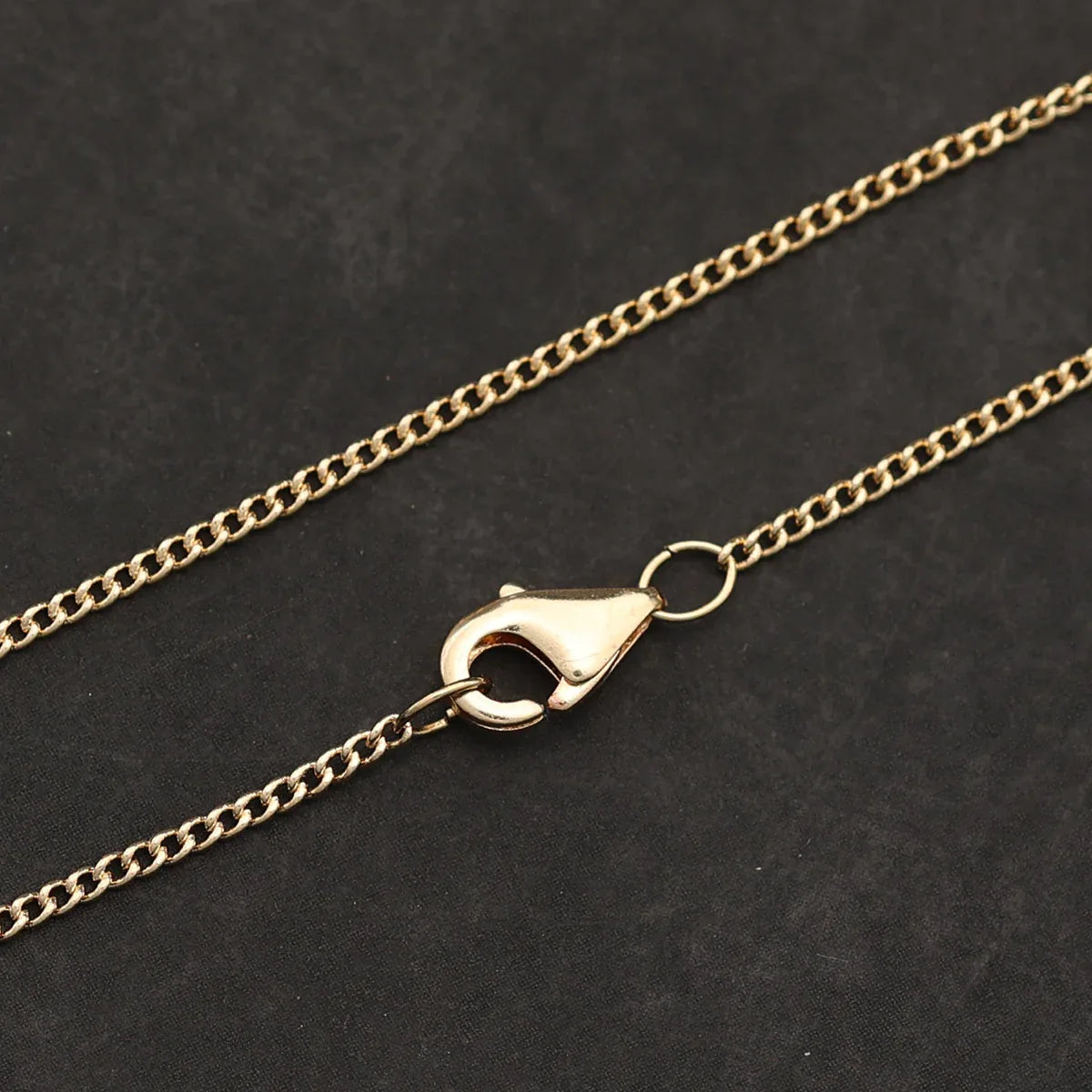 Feine Bronze Kette zart Schmuck Halskette