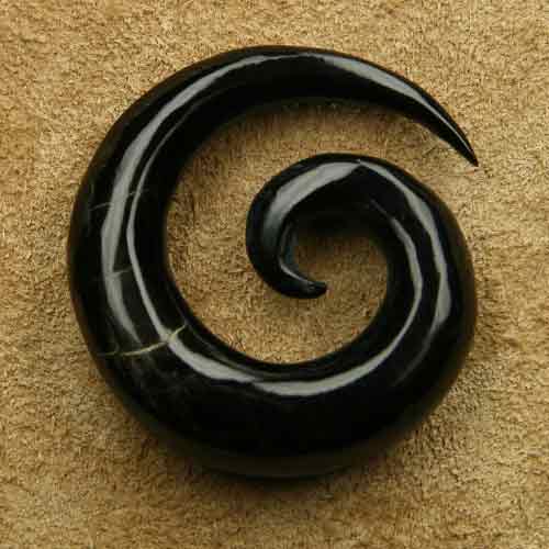 Ohrpiercing Spirale Dehnungsspirale 12mm / 4,5cm