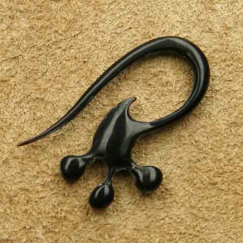 Ohrpiercing Tatze Horn 4 mm