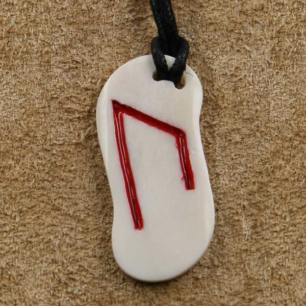 Knochen Rune 2 uruz - u