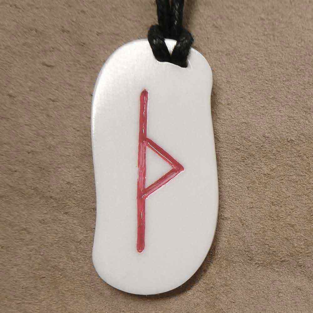 Rune Schmuck Knochen 3 thurisaz - th