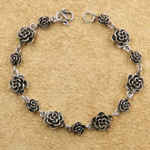 Rosen Armband Sterlingsilber L