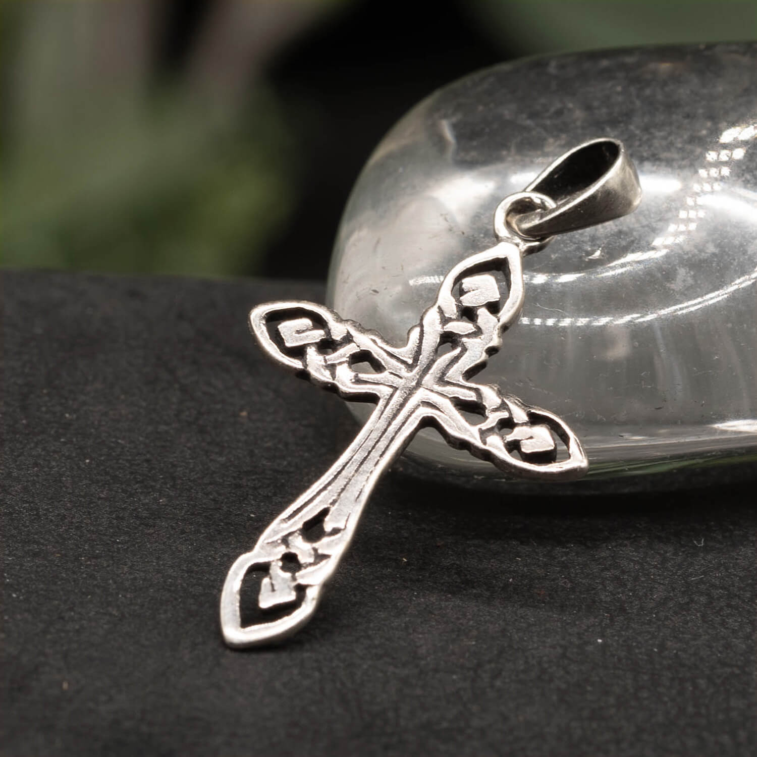Feines Keltenkreuz Silber Anhänger 925 Sterlingsilber Damen Schmuck