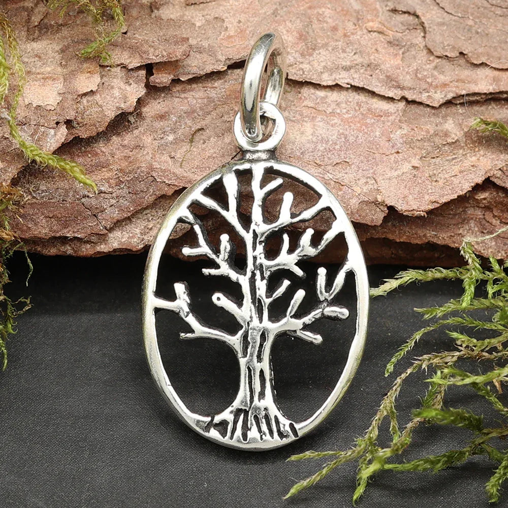 Anhänger Lebensbaum 925 Silber Kettenanhänger Schmuck