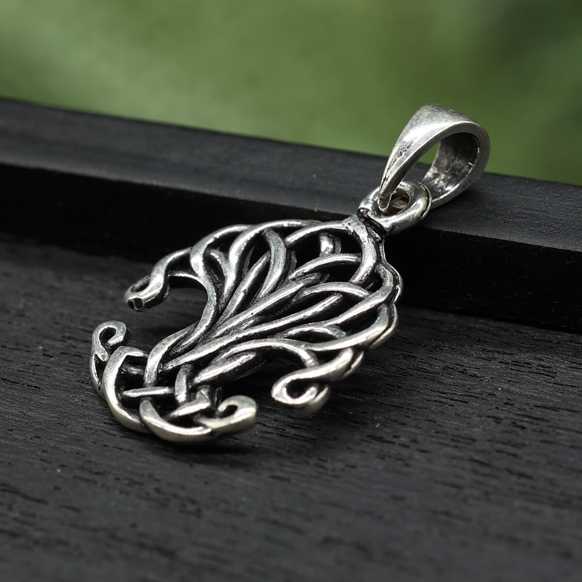 Kelten Knoten Silberschmuck Anhänger 925 Silber Lebensbaum