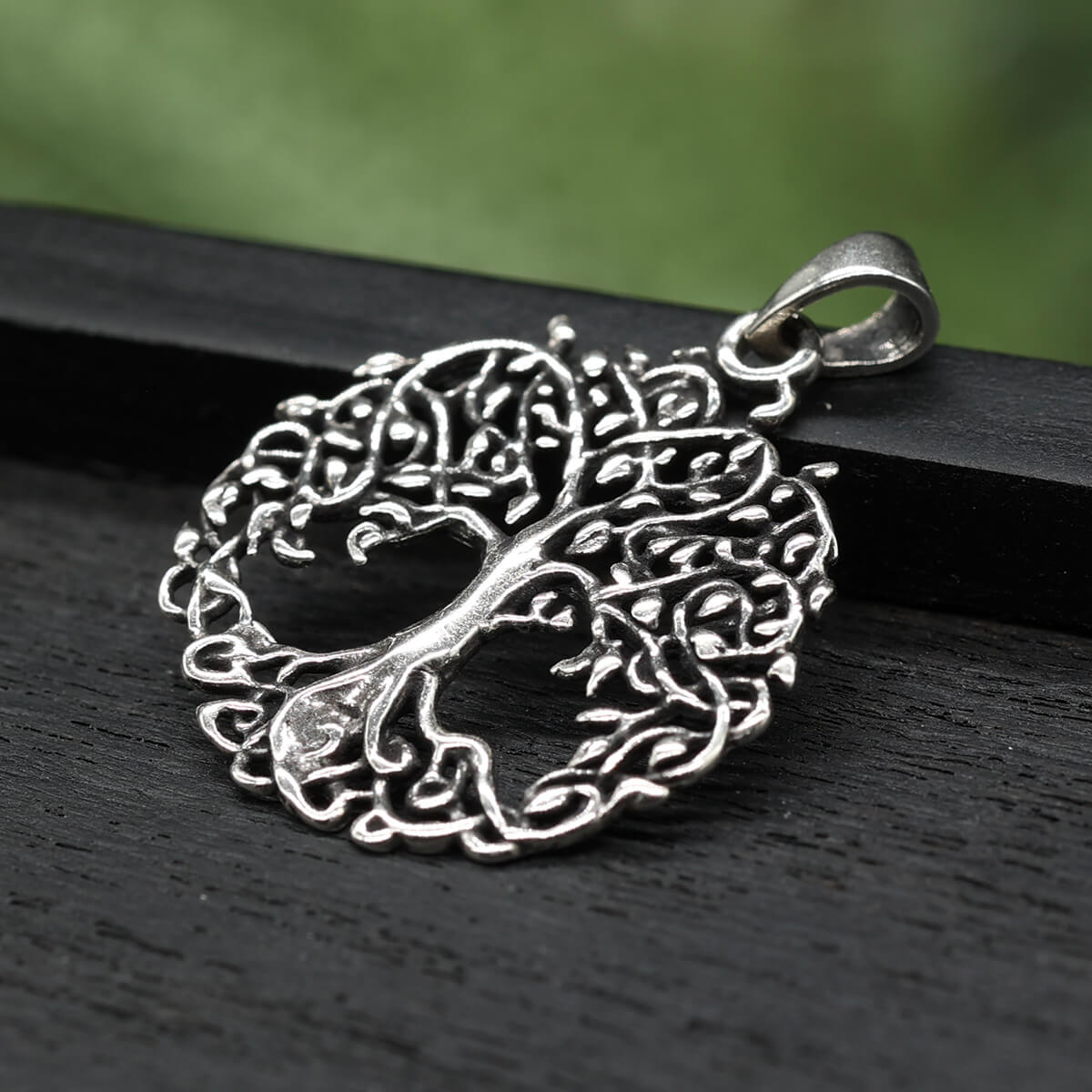 Baum Silberschmuck Anhänger 925 Silber Keltisch