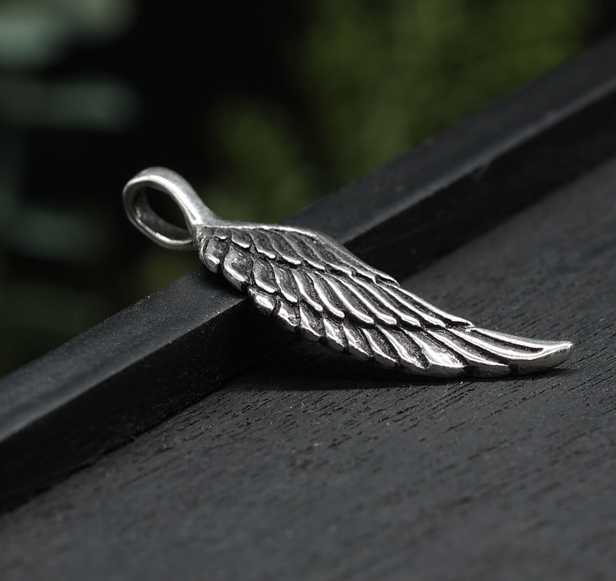 Flügel Schmuckanhänger Silber massiv Damen Schmuck