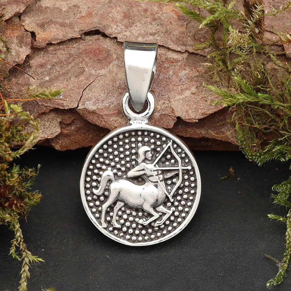 Schütze Sternzeichen 925 Silberanhänger astrologischer Schmuck