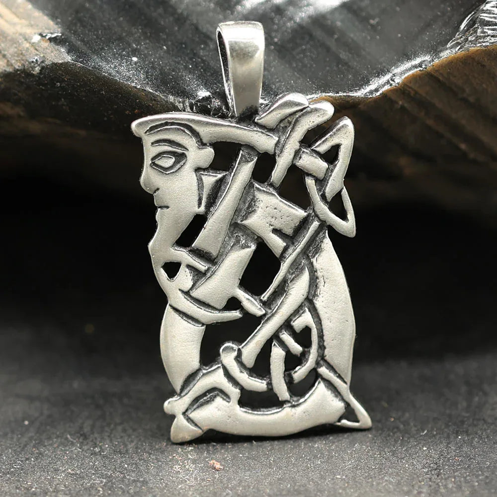 keltischer Anhänger celtic Man Sterlingsilber