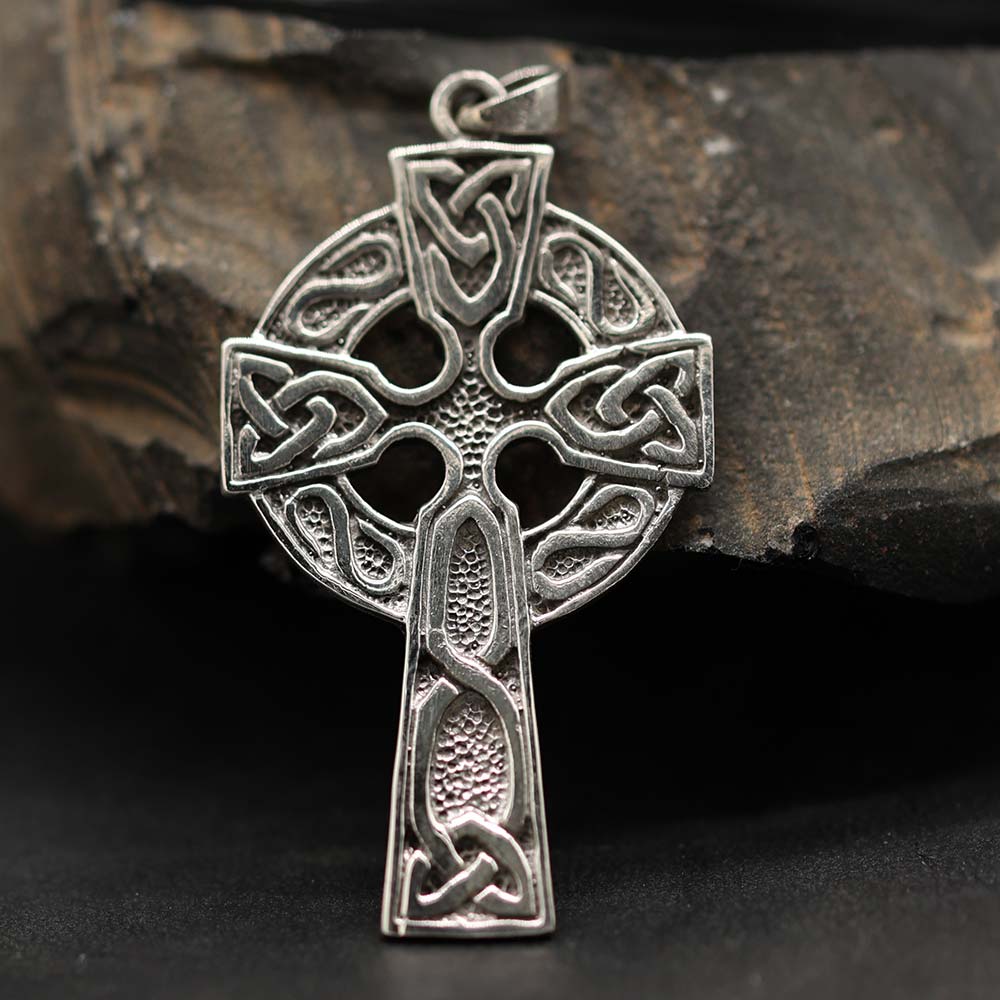 Keltenkreuz Schmuck keltisch kreuz Anhänger 925 Silber nordisch
