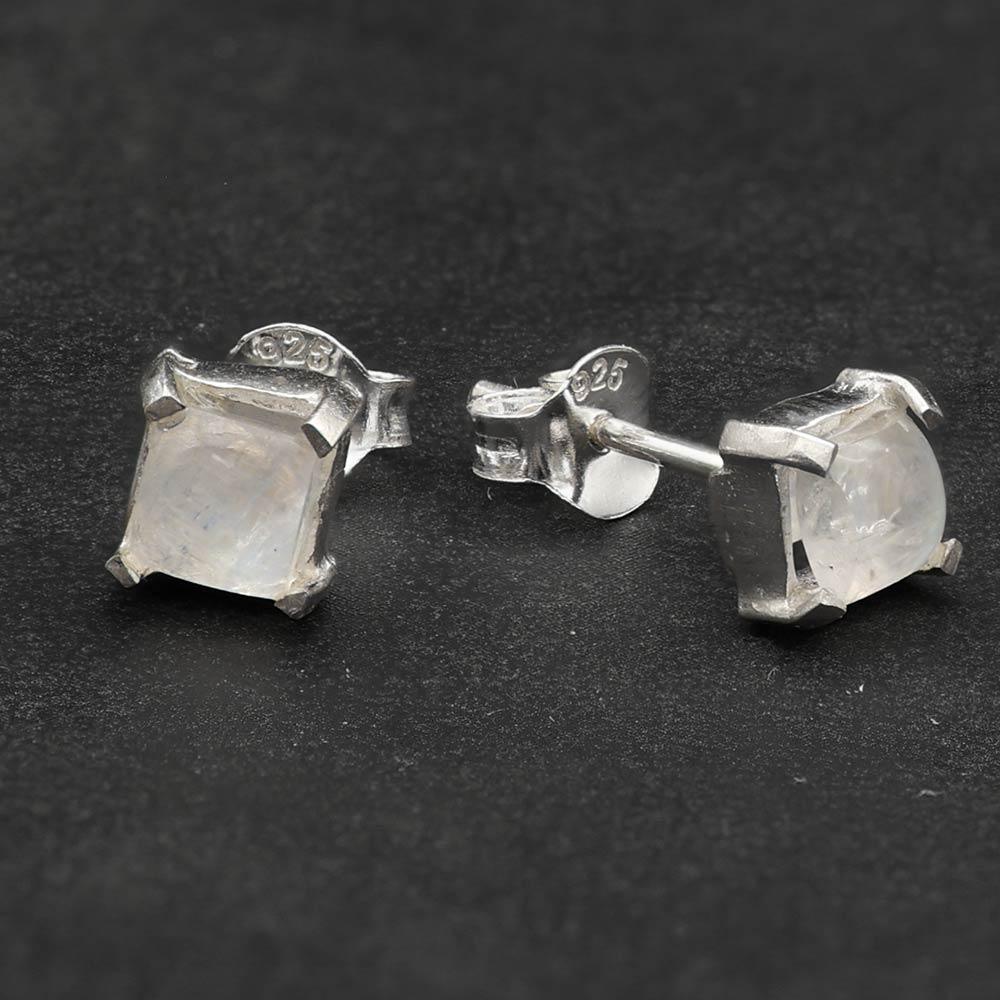 Ohrschmuck 925 Silber Mondstein echte edelstein Ohrschmuck Frauen Ohrringe