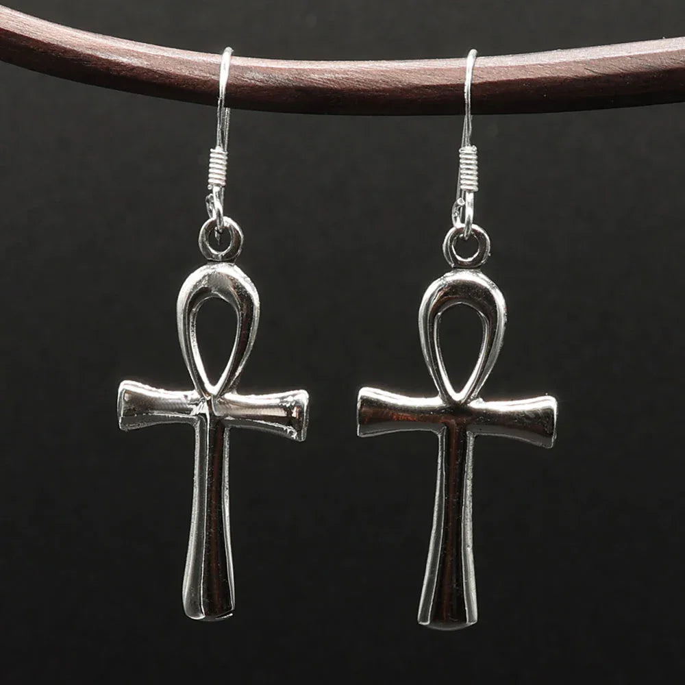 Nillschlüssel Ohrhänger ägyptischer Ohrschmuck 925 Silber