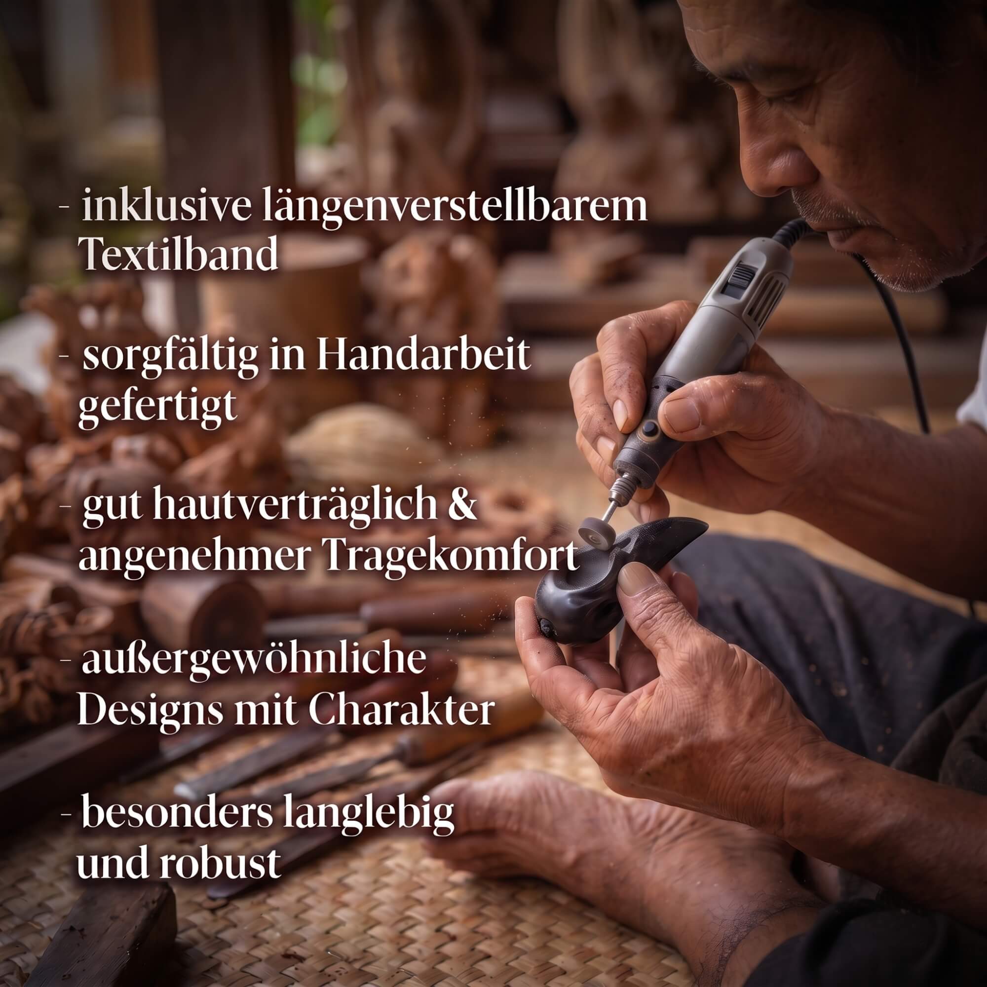 Horn Schmuck Kette einzigartigte Designs Szene Schmuck langlebig