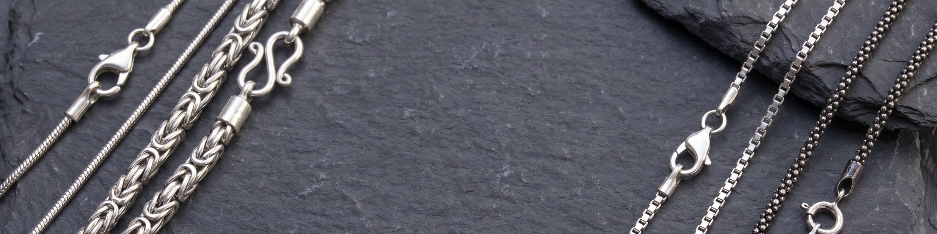 Silberketten in verschiedenen Designs – Drachensilber