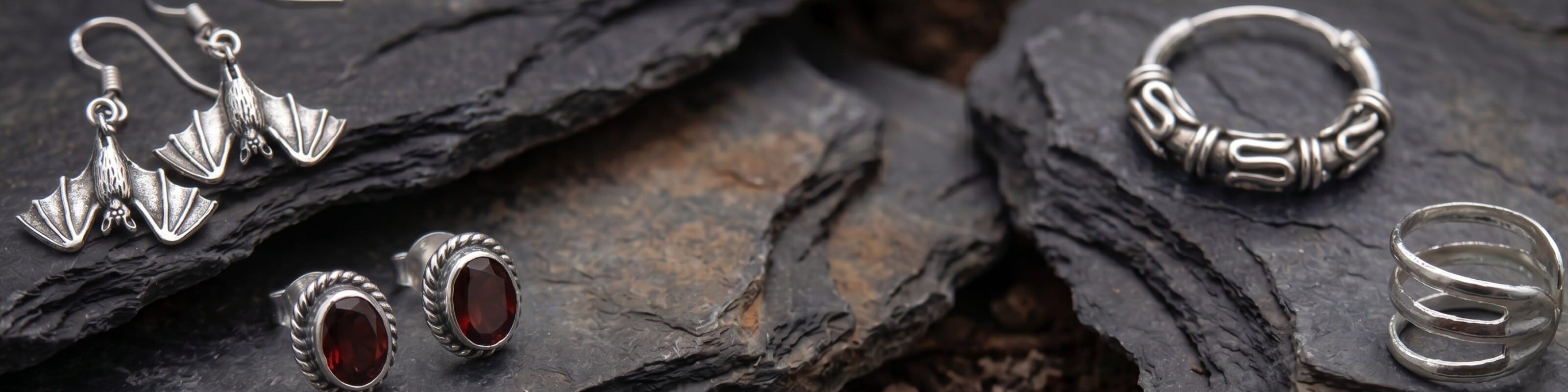Silberner Ohrschmuck in vielfältigen Designs – Drachensilber