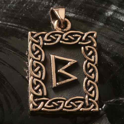 Rune Bronze berkano