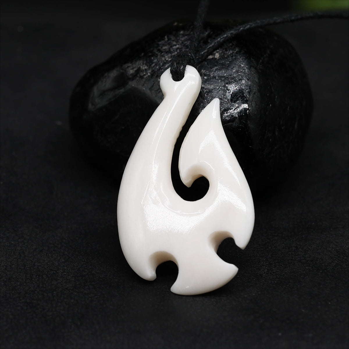 Matau Necklace Timeless Fine Pendant Carved Bone Jewelry Pendant