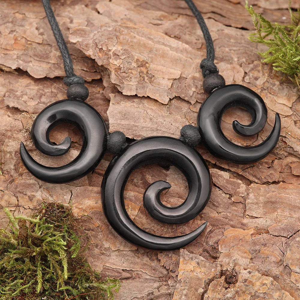 Halskette Horn Schmuck fair gehandelt
