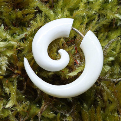 Knochen Ohrschmuck