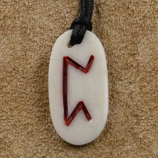Knochen Rune 14 perdhro - p