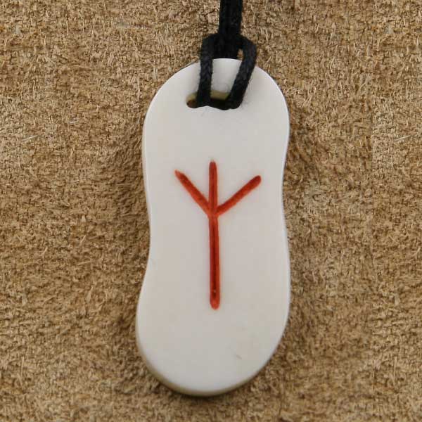 Knochen Rune 15 elhaz