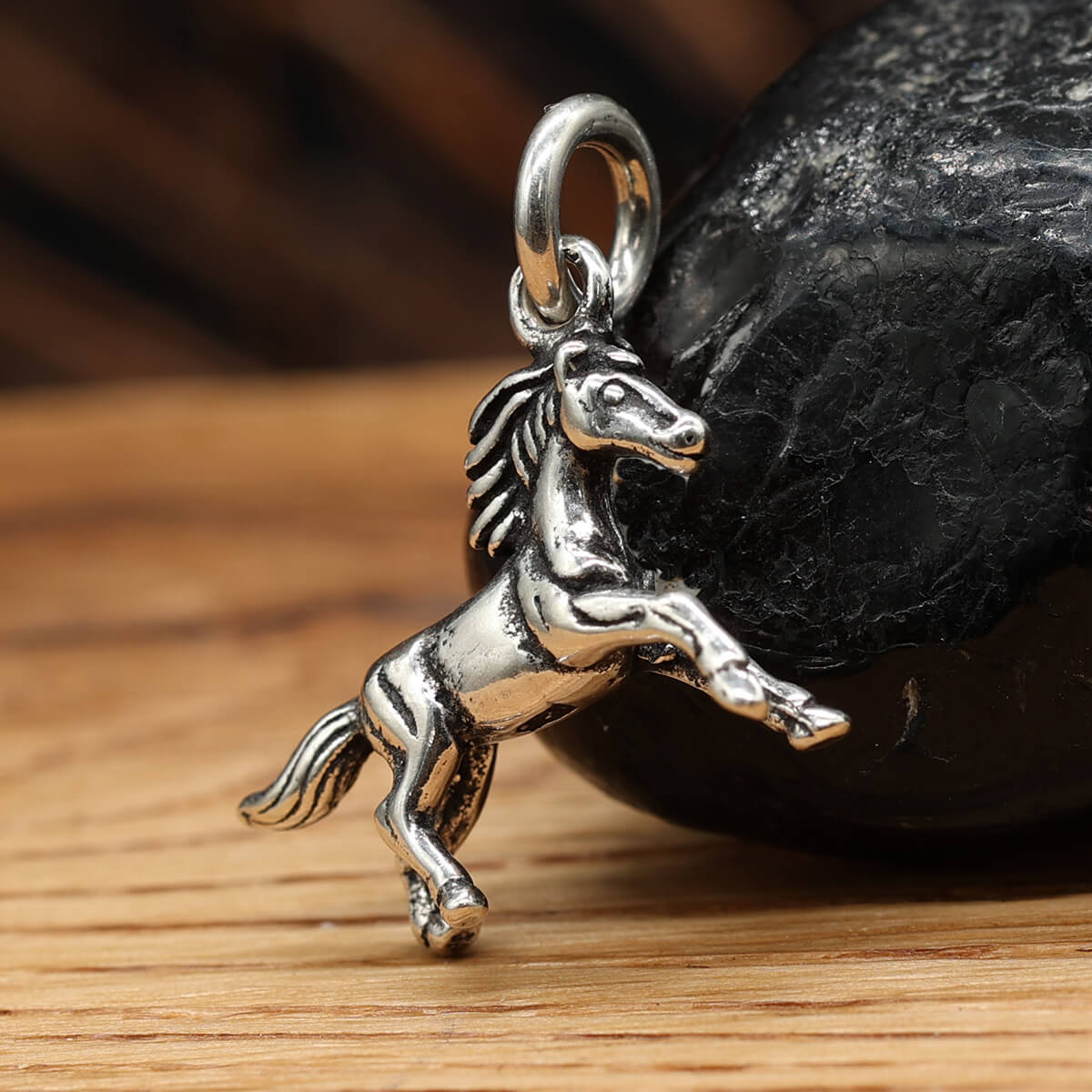 Silberschmuck Anhänger 925 Silber  Pferd