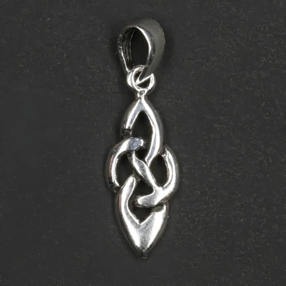 Feiner keltischer Kettenanhänger 925er Silber Kelten Schmuck
