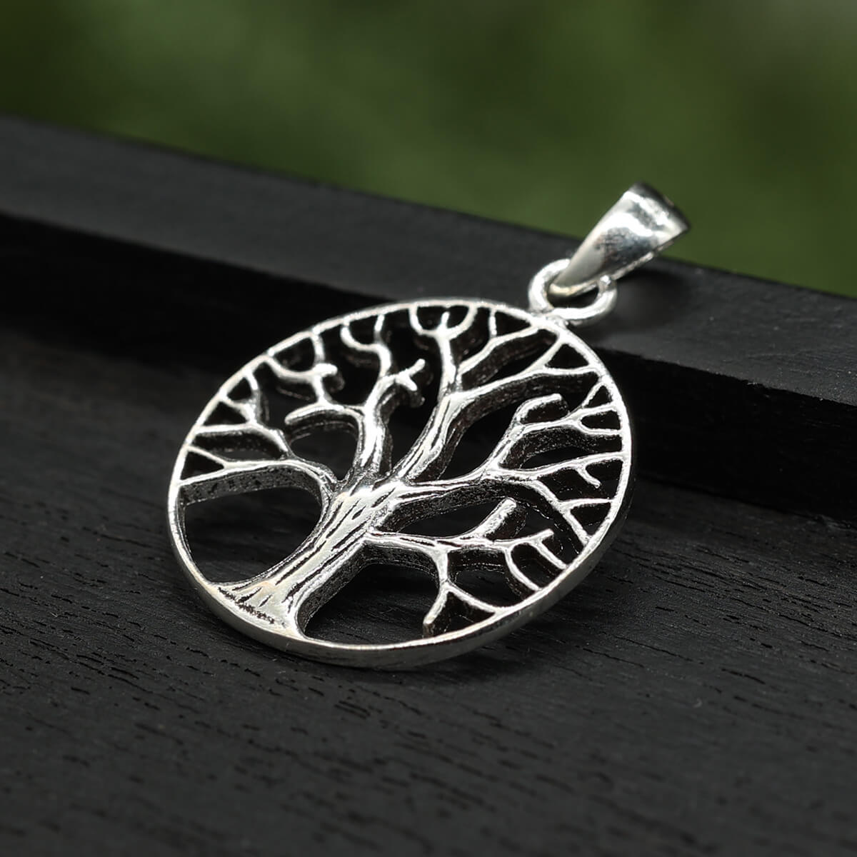 Lebensbaum Silberschmuck Anhänger 925 Silber 