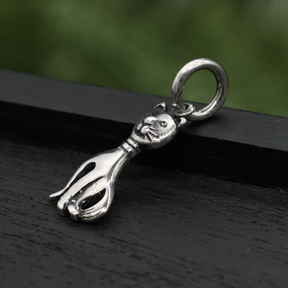 Katze Silberschmuck Anhänger 925 Silber 