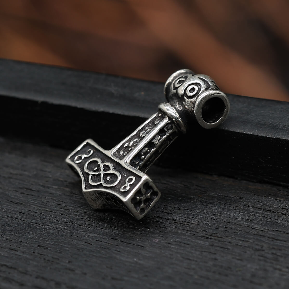 Thors Hammer Silberschmuck Anhänger 925 Silber 