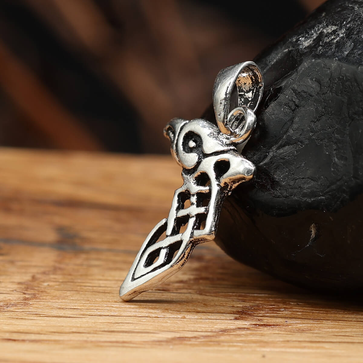 Odins Rabe Silberschmuck Anhänger 925 Silber 