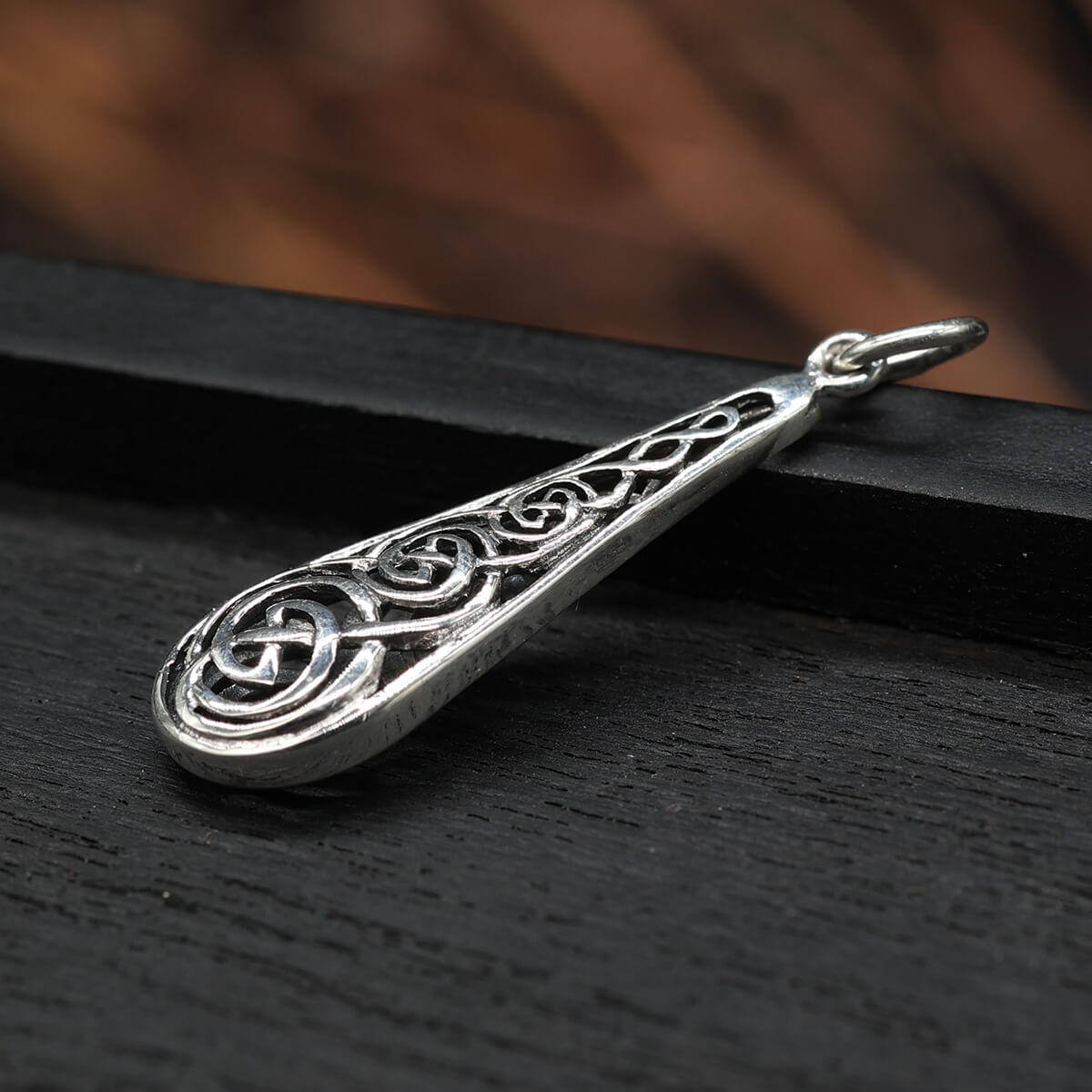 Keltischer Knoten Silberschmuck Anhänger 925 Silber 