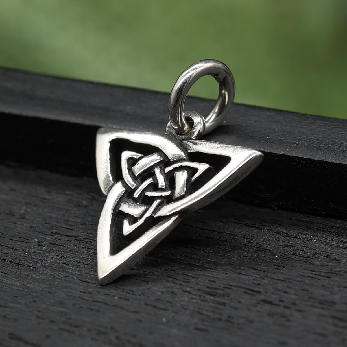 Keltische Drei Silberschmuck Anhänger 925 Silber 