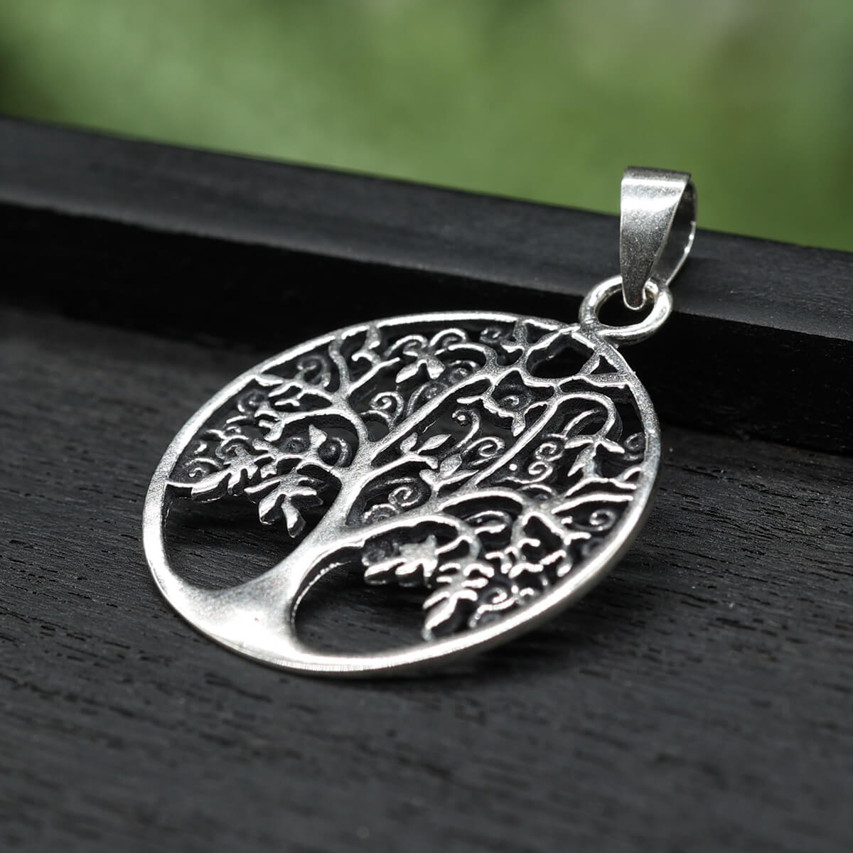 Keltischer Baum Silberschmuck Anhänger 925 Silber 