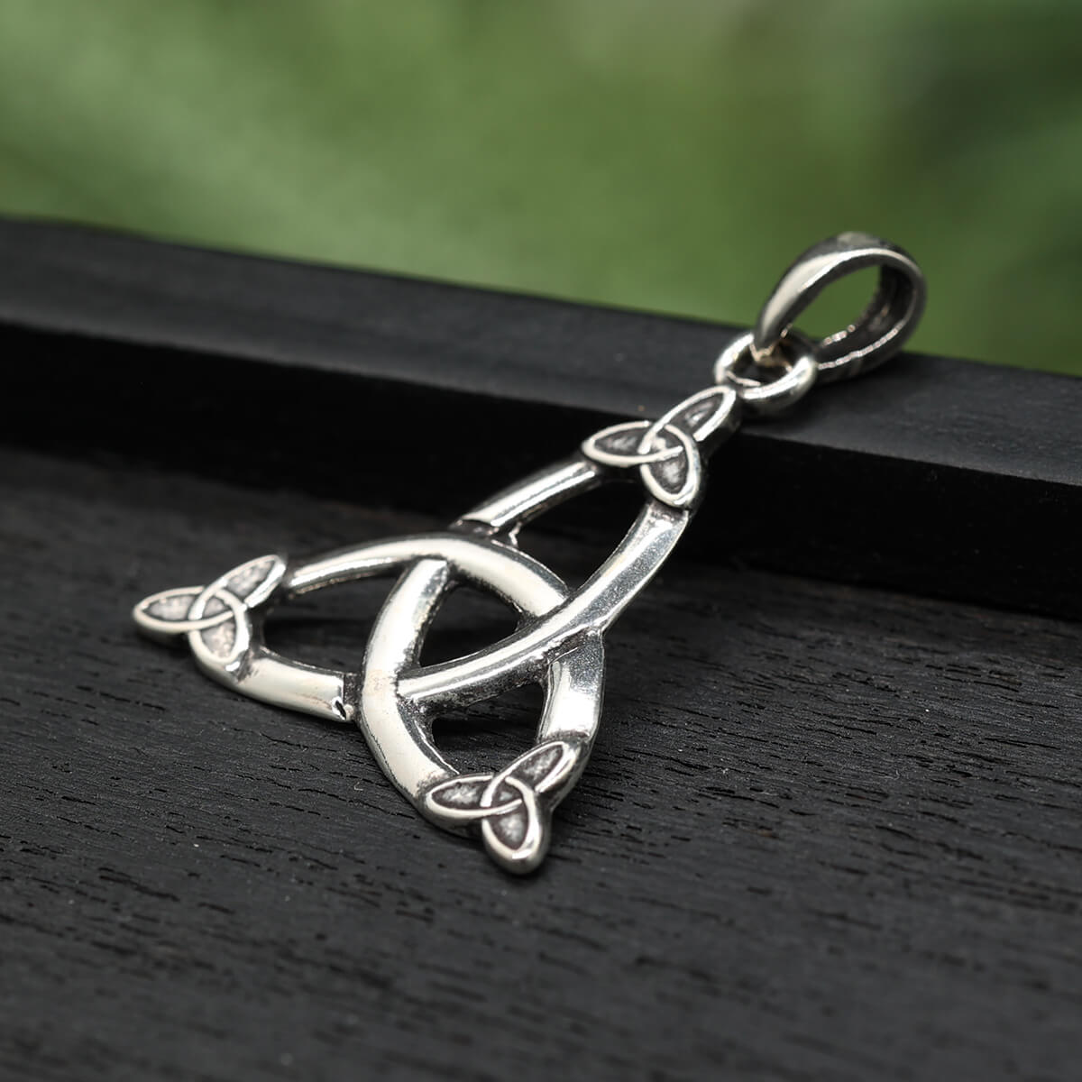 Keltisches Tri Silberschmuck Anhänger 925 Silber 
