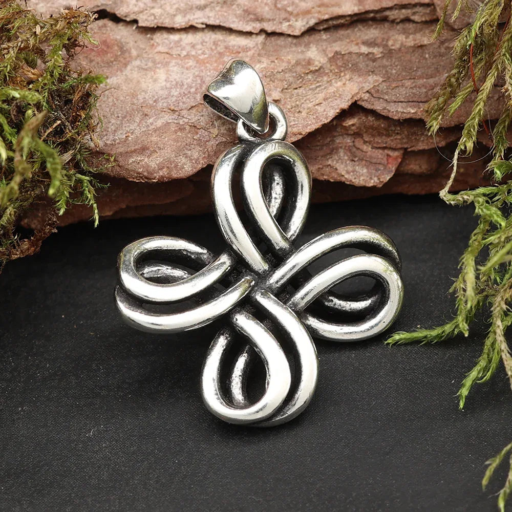 Kleeblatt Keltisch Silberanhänger Sterlingsilber Schmuck Anhänger 925 Silber 