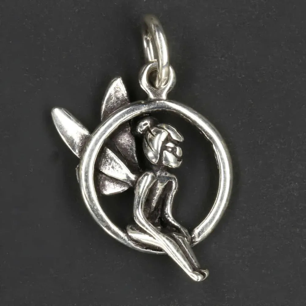 Fee Silberschmuck Anhänger 925/000 Silber Elfe