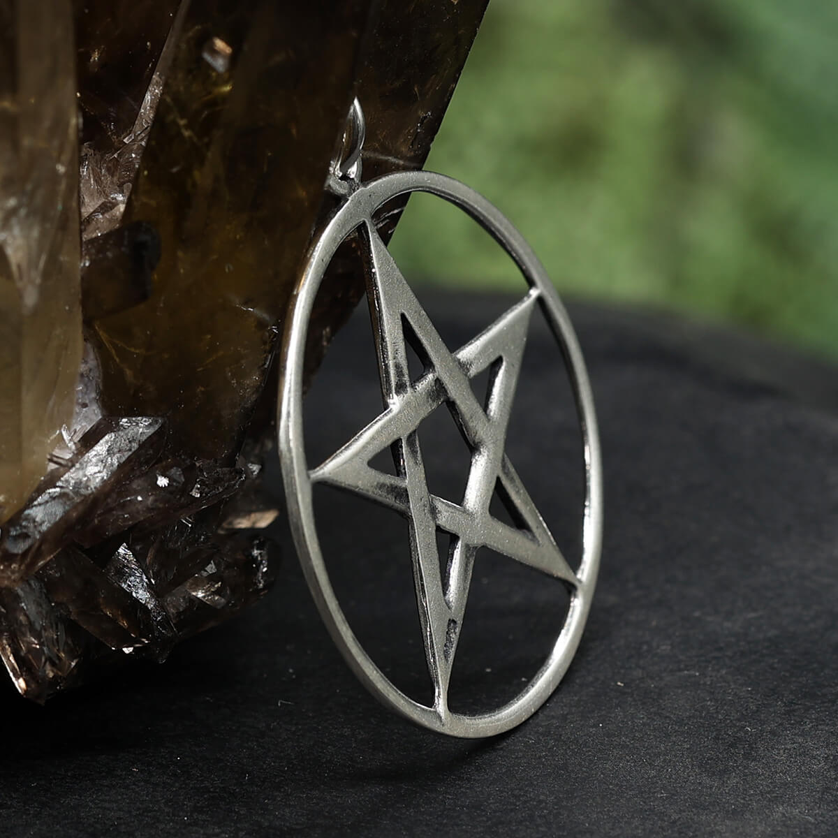 Pentagramm Silberschmuck Anhänger 925 Silber