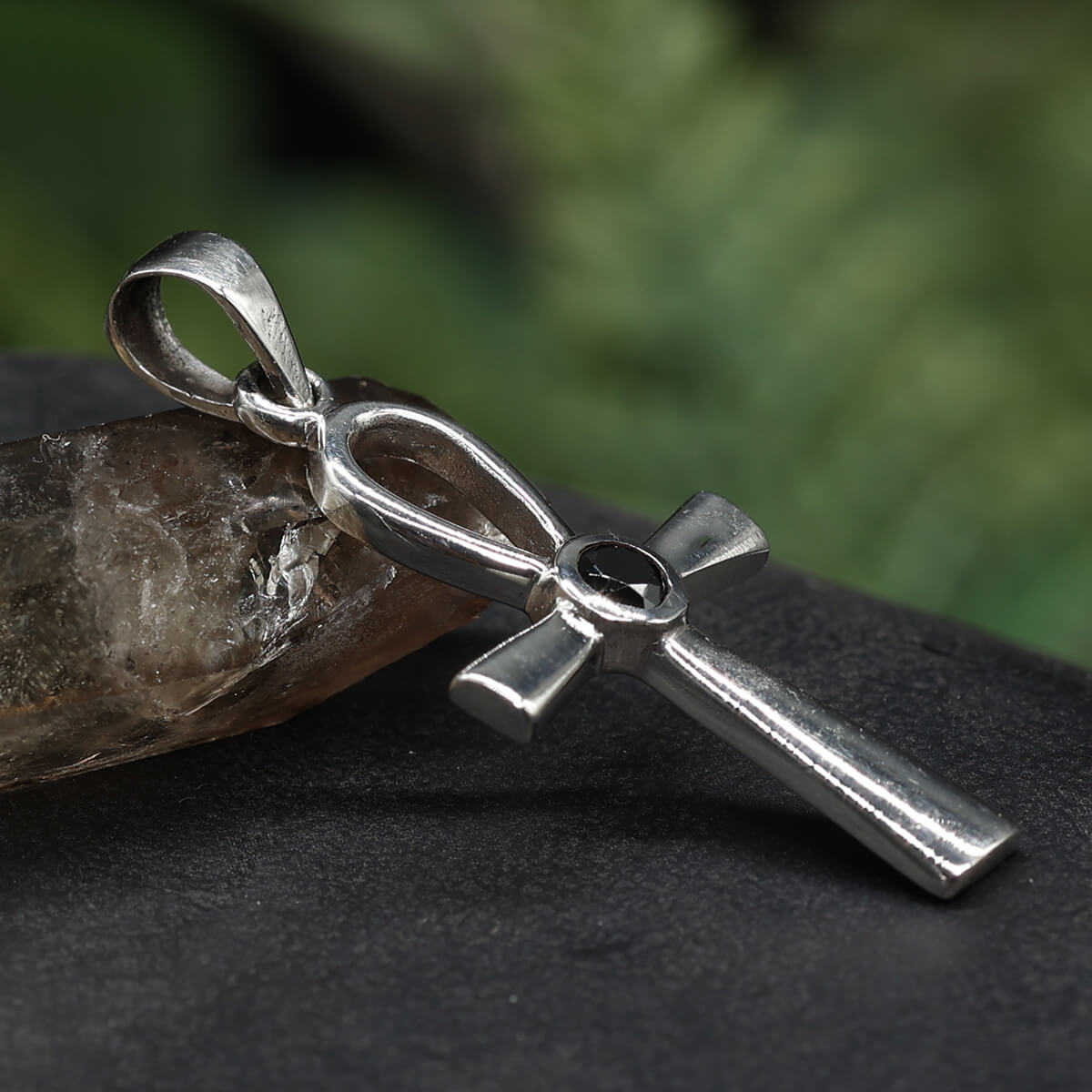 Ankh Schmuckanhänger Silber massiv Damen Schmuck