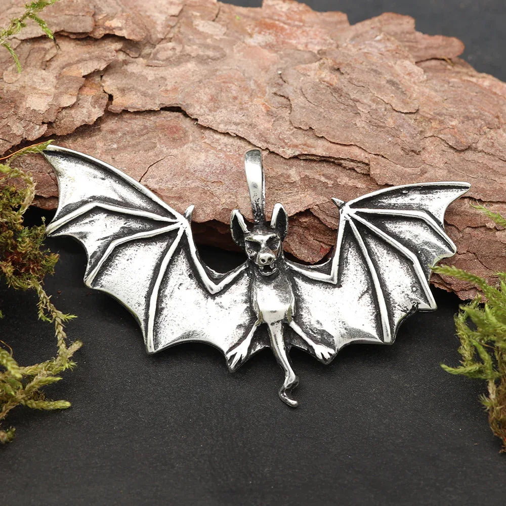 Fledermaus Ketten Anhänger Silber 925 Schmuckanhänger