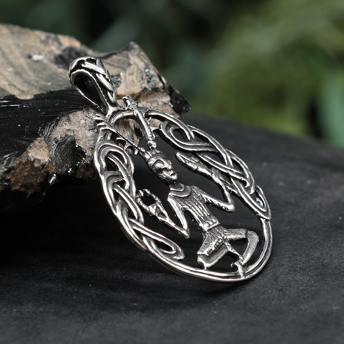 Kettenanhänger Cernunnos Silberschmuck 925 Silber Anhänger