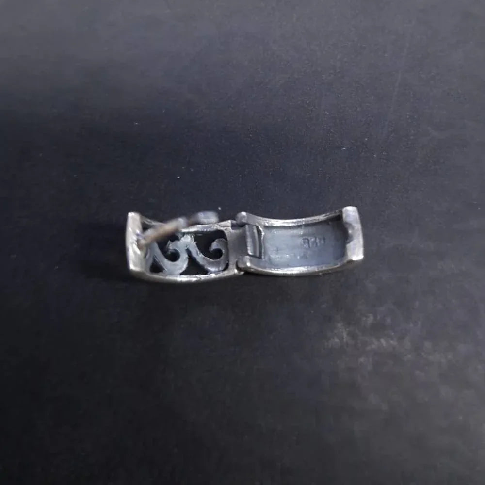 Schaniercreole Welle edel gearbeiteter Ohrschmuck für Männer und frauen