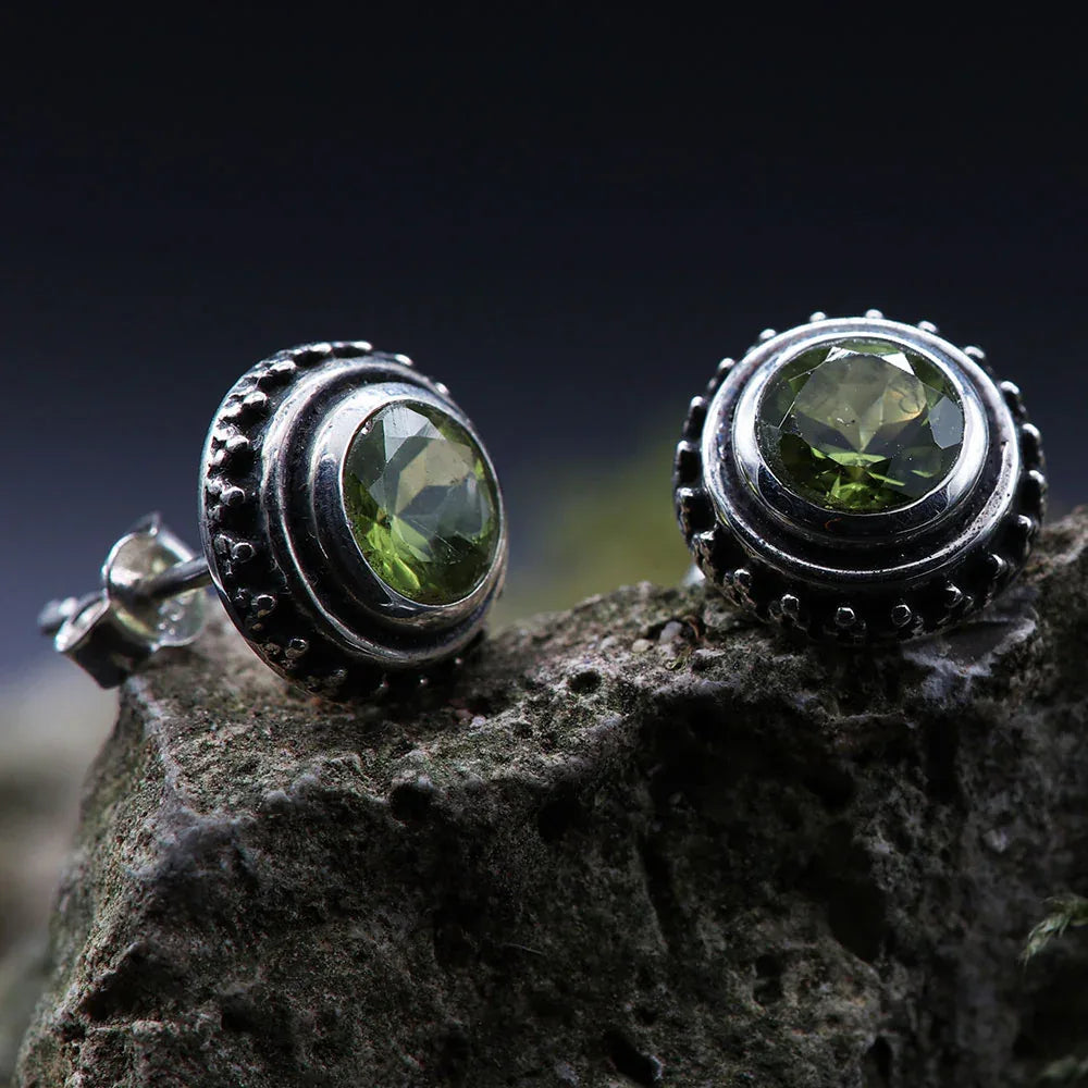 Peridot Edelstein Ohrringe damen Ohrschmuck online kaufen