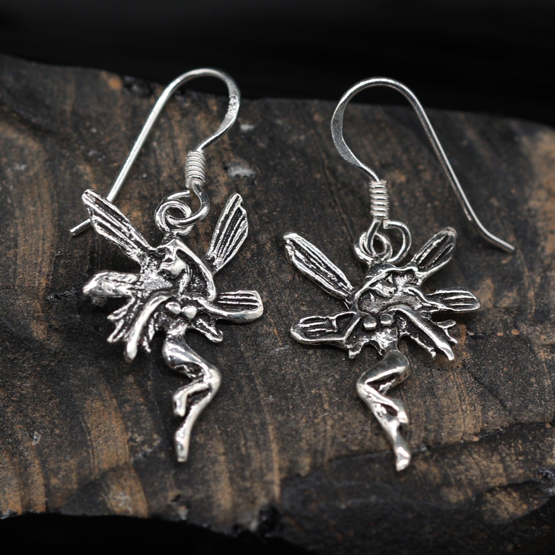 Ohrhänger Silber Elfe 925 Sterling Ohrschmuck Ohrring
