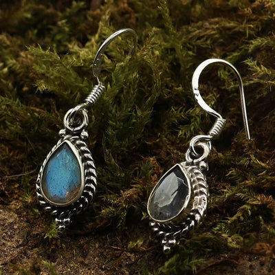 Labradorit Ohrschmuck