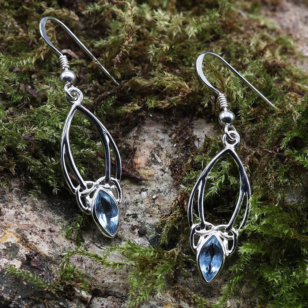 Kelten Ohrringe ausgefallener keltischer Ohrschmuck aus feinstem Sterlingsilber
