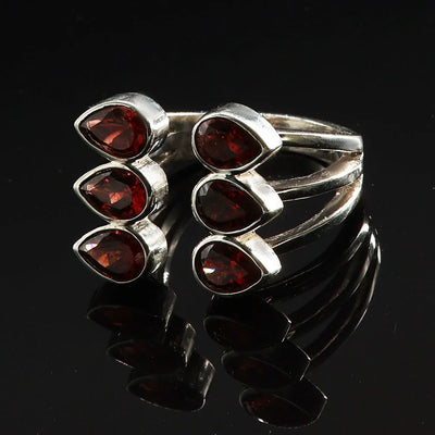 Granat Ringe