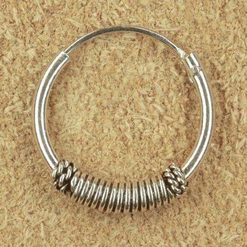Creole Schmuck Ohrring Silber